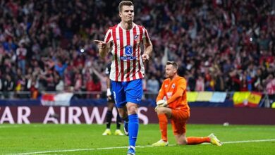 أتلتيكو مدريد يفوز على كلوب بروج ويتأهل لثمن نهائي دوري أبطال أوروبا