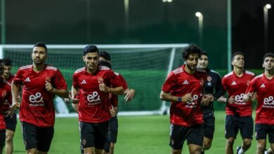 الأهلي يستأنف تدريباته استعدادا لمواجهة سموحة في الدوري