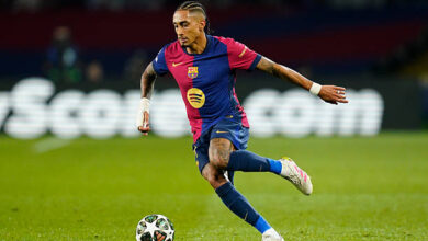 برشلونة يعلن جاهزية رافينيا لمواجهة جيرونا