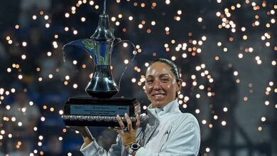 بيجولا تحسم لقب دبي للتنس بفوزها على سفيتولينا