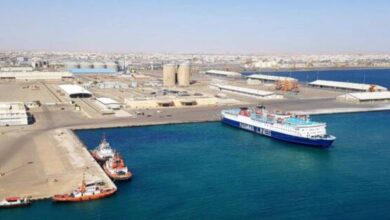 تداول 52 ألف طن بضائع عامة ومتنوعة بموانئ البحر الأحمر