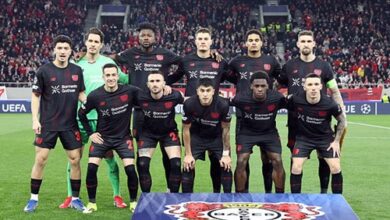 ليفركوزن يحقق فوزا ثمينا خارج ملعبه في ملحق دوري أبطال أوروبا