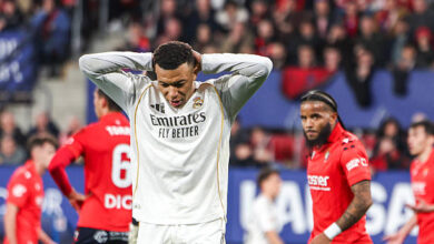 مخاوف في ريال مدريد من غياب مبابي عن مواجهة بنفيكا