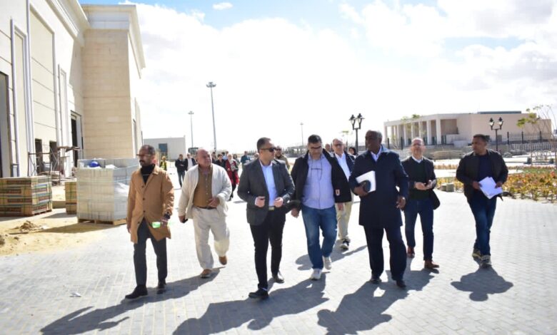 مدينة العلمين الجديدة تستقبل وفدا من الخارجية استعدادا لاستضافة قمة الاتحاد الإفريقي