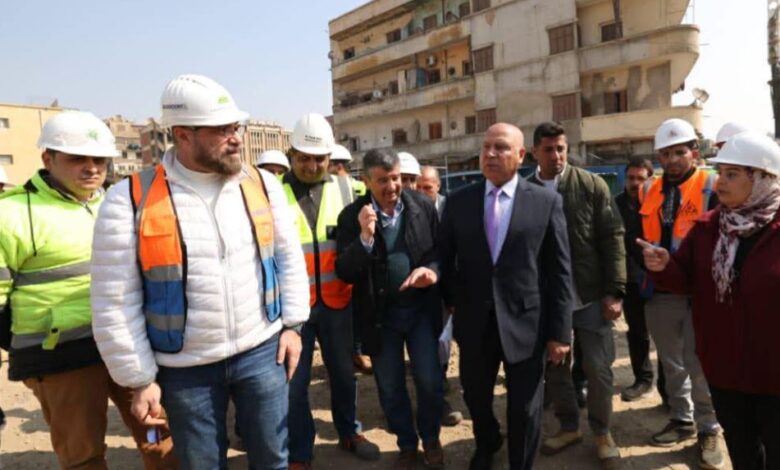 وزير النقل: تنفيذ أعمال حقن التربة لتأمين محطة مترو الملك الصالح والمباني المجاورة