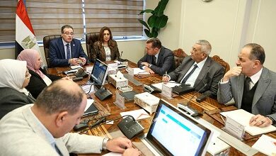 وزيرة التنمية المحلية والبيئة تبحث مع رئيس الجهاز المركزي للتنظيم والإدارة تعديلات الهياكل التنظيمية بالوزارة