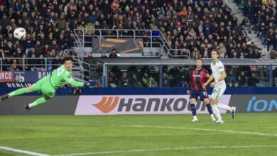 أستون فيلا يتخطى ليل.. وتعادل إيجابي يحسم قمة روما وبولونيا في الدوري الأوروبي