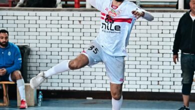 الزمالك يفوز على البنك الأهلي في دوري المحترفين لكرة اليد