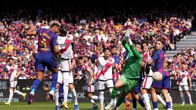 برشلونة يبتعد بصدارة الدوري الإسباني بفوز صعب على فاييكانو