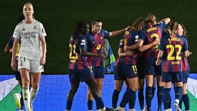 برشلونة يكتسح ريال مدريد بسداسية في دوري أبطال أوروبا للسيدات