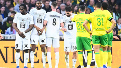 بمشاركة مصطفى محمد.. نانت يخسر على ملعبه أمام أنجيه في الدوري الفرنسي