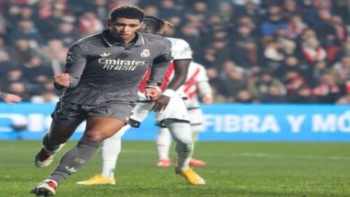 بيلينجهام يسافر إلى لندن لتقييم إصابته مع ريال مدريد