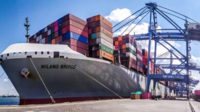 تداول بضائع وحاويات 25 سفينة في ميناء دمياط خلال 24 ساعة