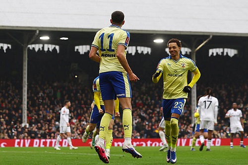 ساوثامبتون يسجل قاتلا ويقصي فولهام من كأس الاتحاد الإنجليزي