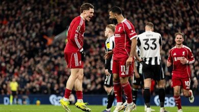 في غياب صلاح.. إيكيتيكي وجاكبو يقودان هجوم ليفربول أمام برايتون