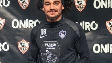 كايد الأفضل في شهر يناير مع الزمالك
