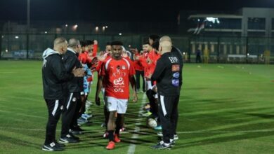 لقطة مميزة في معسكر الفراعنة.. ممر شرفي لاستقبال الوجوه الجديدة