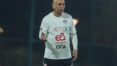 مؤتمر صحفي لحسام حسن قبل ودية السعودية