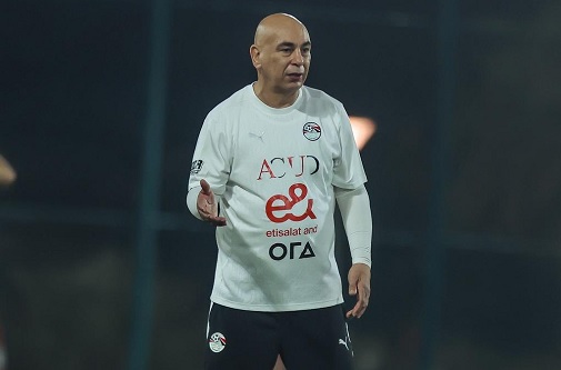 مؤتمر صحفي لحسام حسن قبل ودية السعودية