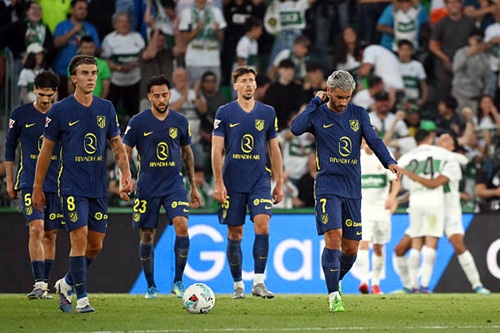 أتلتيكو مدريد يخسر مباراته الرابعة على التوالي في الدوري الإسباني