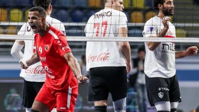 الأهلي بطلا لكأس مصر للكرة الطائرة على حساب الزمالك
