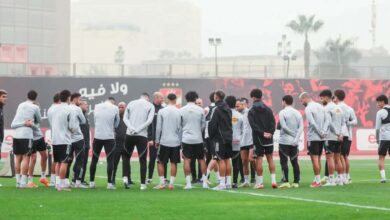 الأهلي يستأنف تدريباته استعدادا لمواجهة بيراميدز في الدوري