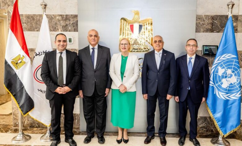 البنك المركزي: وحدة مكافحة غسل الأموال تستقبل وفد مكتب الأمم المتحدة لدعم وبناء السلام