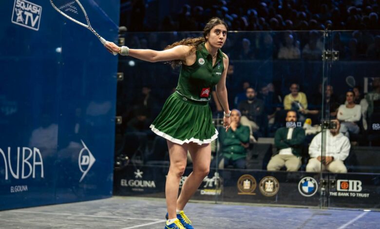 اليوم.. مباريات قوية في نصف نهائي بطولة الجونة الدولية للإسكواش