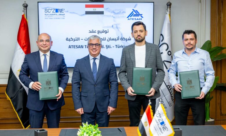 باستثمارات 6.5 ملايين دولار.. رئيس اقتصادية قناة السويس يشهد توقيع عقد مشروع تركي للمنسوجات