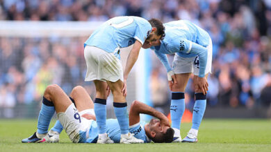 جوارديولا يثير القلق حول إصابة رودري