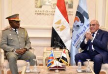 رئيس العربية للتصنيع يبحث مع رئيس الأركان الكونغولية تعزيز التعاون في كل مجالات التصنيع