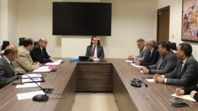 رئيس جهاز تنمية التجارة الداخلية يبحث مع رئيس غرفة بورسعيد ميكنة خدمات السجل التجاري بالغرفة