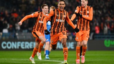 شاختار يكتسح ألكمار بثلاثية في ذهاب ربع نهائي دوري المؤتمر الأوروبي