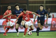 لاكاي يصدم الأهلي بصاروخية ويمنح سيراميكا التقدم بالشوط الأول