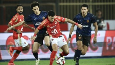 لاكاي يصدم الأهلي بصاروخية ويمنح سيراميكا التقدم بالشوط الأول