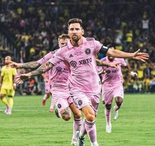 ميسي يصنع في تعادل إنتر ميامي ونيويورك ريد بولز في الدوري الأمريكي