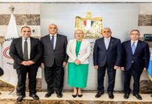 وحدة مكافحة غسل الأموال تستقبل وفد مكتب الأمم المتحدة لدعم وبناء السلام