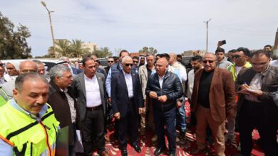 وزير النقل يتفقد مواقع العمل بالطريق الساحلي القنطرة.. ويوجه بسرعة الانتهاء من تطويره
