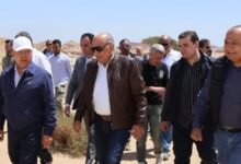 وزيرا النقل والكهرباء يتفقدان منطقة جبل الجلالة بمحافظة السويس
