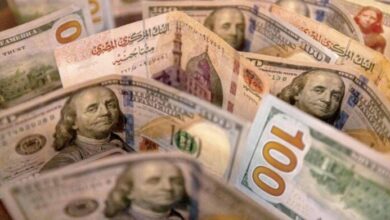 10 مايو 2026.. الجنيه المصرى يرتفع بقيمة تصل لـ15 قرشا أمام الدولار فى نهاية تعاملات اليوم
