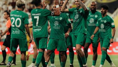 الأهلي يفوز على التعاون بثنائية في الدوري السعودي