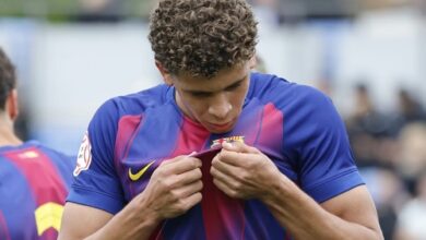 بعد تسجيله هاتريك.. برشلونة يتحرك لتفعيل بند شراء حمزة عبد الكريم
