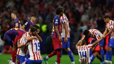 تغريم برشلونة بسبب إياب ربع نهائي دوري الأبطال أمام أتلتيكو مدريد