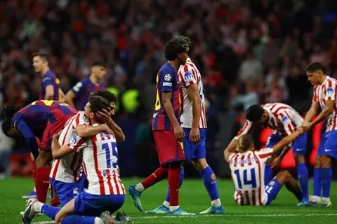 تغريم برشلونة بسبب إياب ربع نهائي دوري الأبطال أمام أتلتيكو مدريد