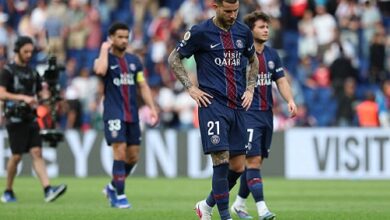 قبل مواجهة بايرن.. باريس سان جيرمان يتعادل مع لوريان في الدوري الفرنسي