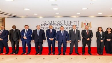 محافظ البنك المركزي يلتقي رئيس مجموعة بنك التنمية الإفريقي الجديد لبحث أوجه التعاون المستقبلي