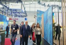 وزيرة التنمية المحلية والبيئة تشارك بافتتاح فعاليات معرض ومؤتمر IFAT Munich 2026 في ميونيخ