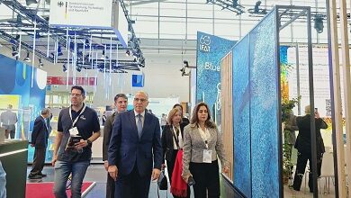وزيرة التنمية المحلية والبيئة تشارك بافتتاح فعاليات معرض ومؤتمر IFAT Munich 2026 في ميونيخ